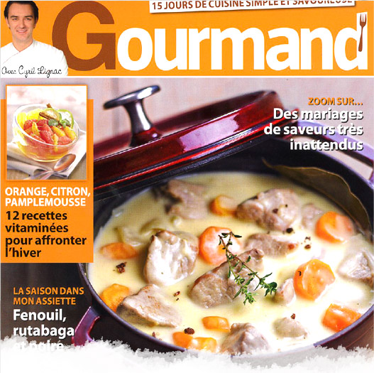 Magazine Gourmand - Janvier 2013
